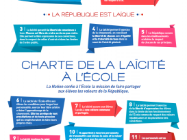 Charte de la laïcité - MENESR 2016